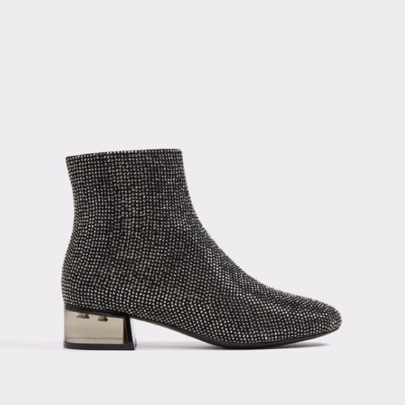 NWT ALDO Sparkle Ankle Boot - Picture 2 of 9